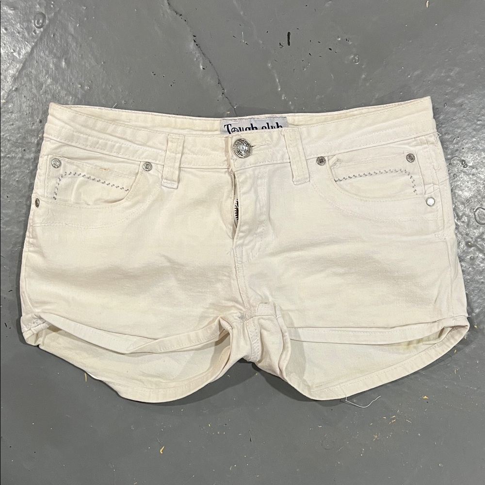 Women's Cream Shorts